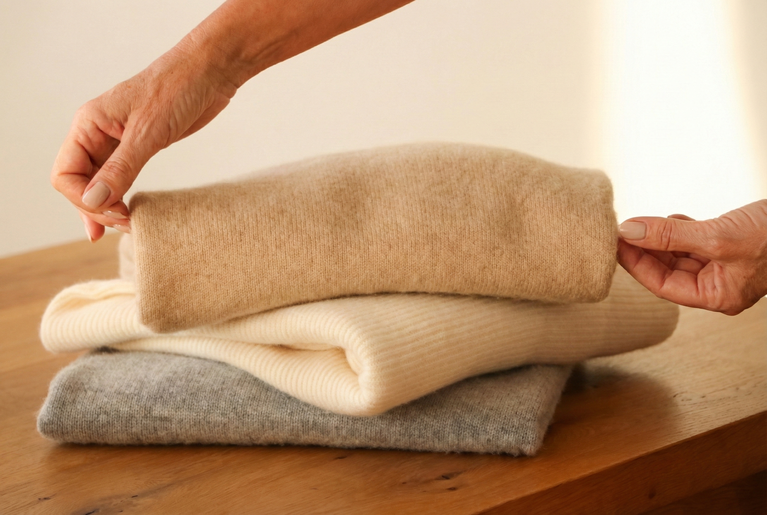 How to Wash Cashmere at Home Without Losing Its Softness