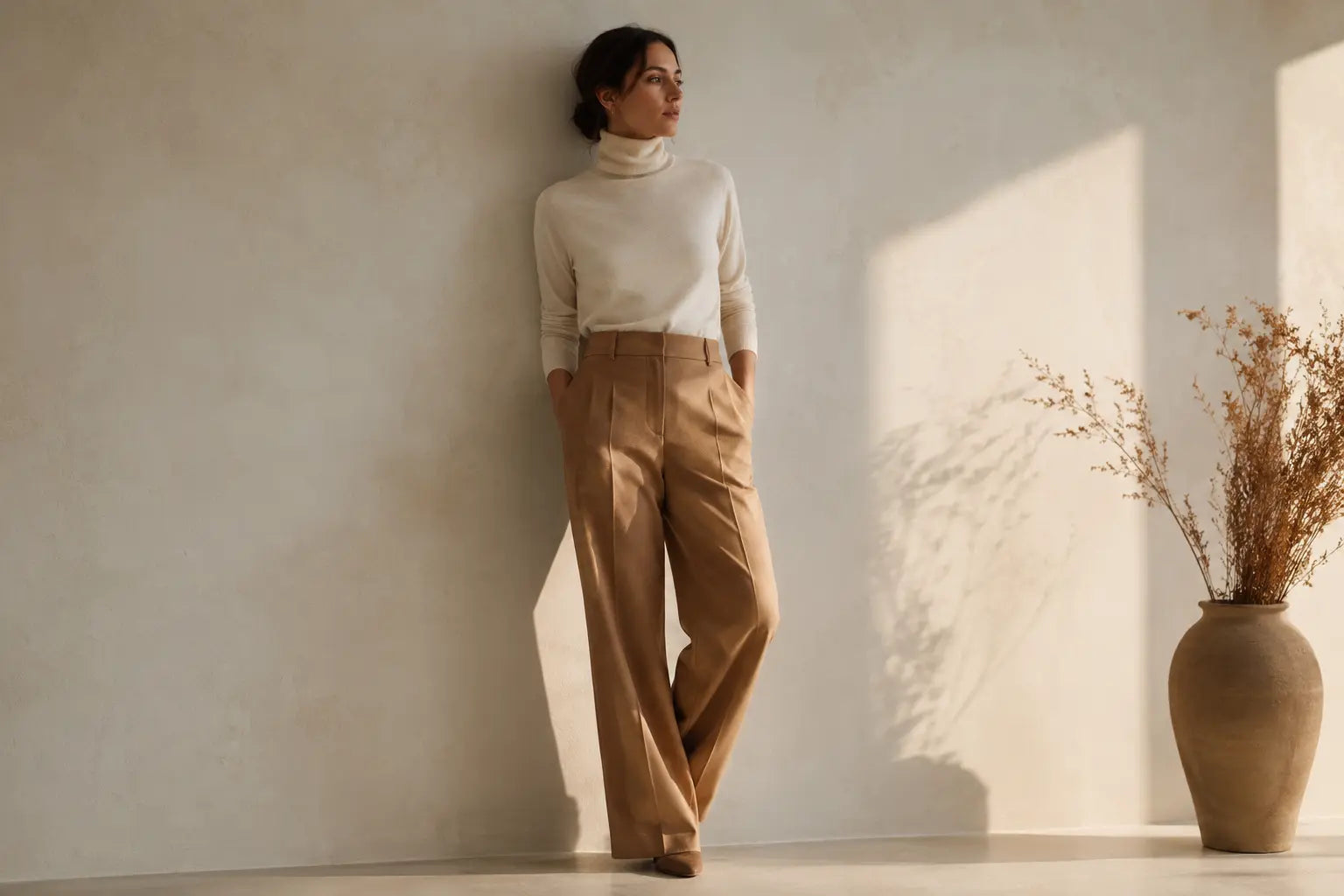What to Wear With a Cashmere Turtleneck