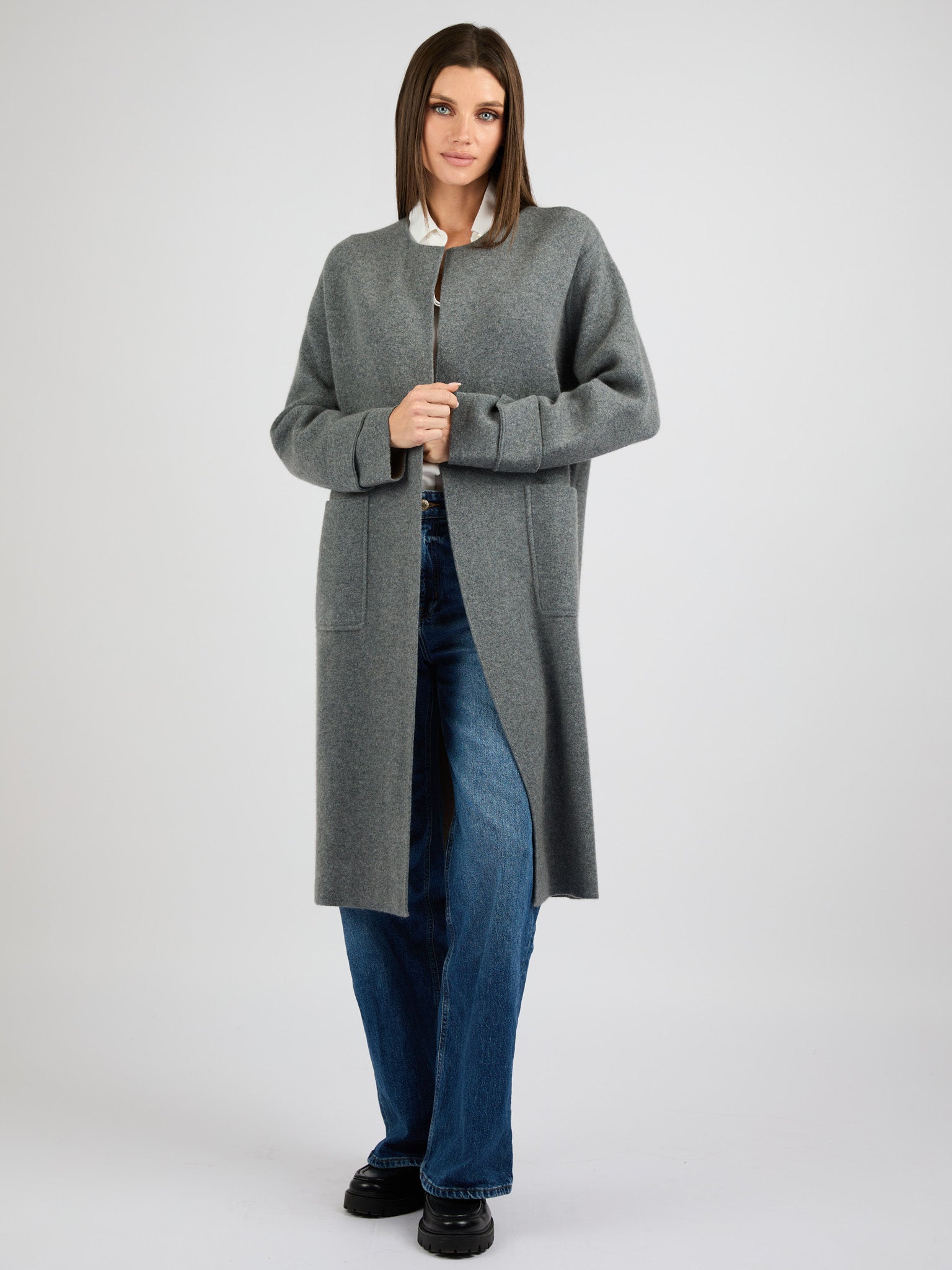 Double-Face Cashmere Coat