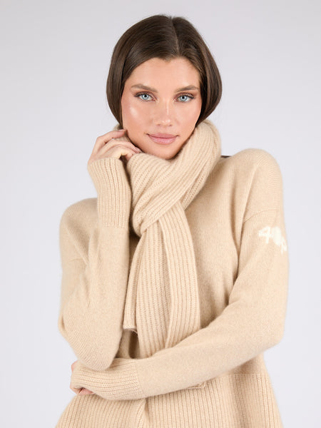Loose Knit Scarf | Leyla Cashmere Scarf – 4 Loving People