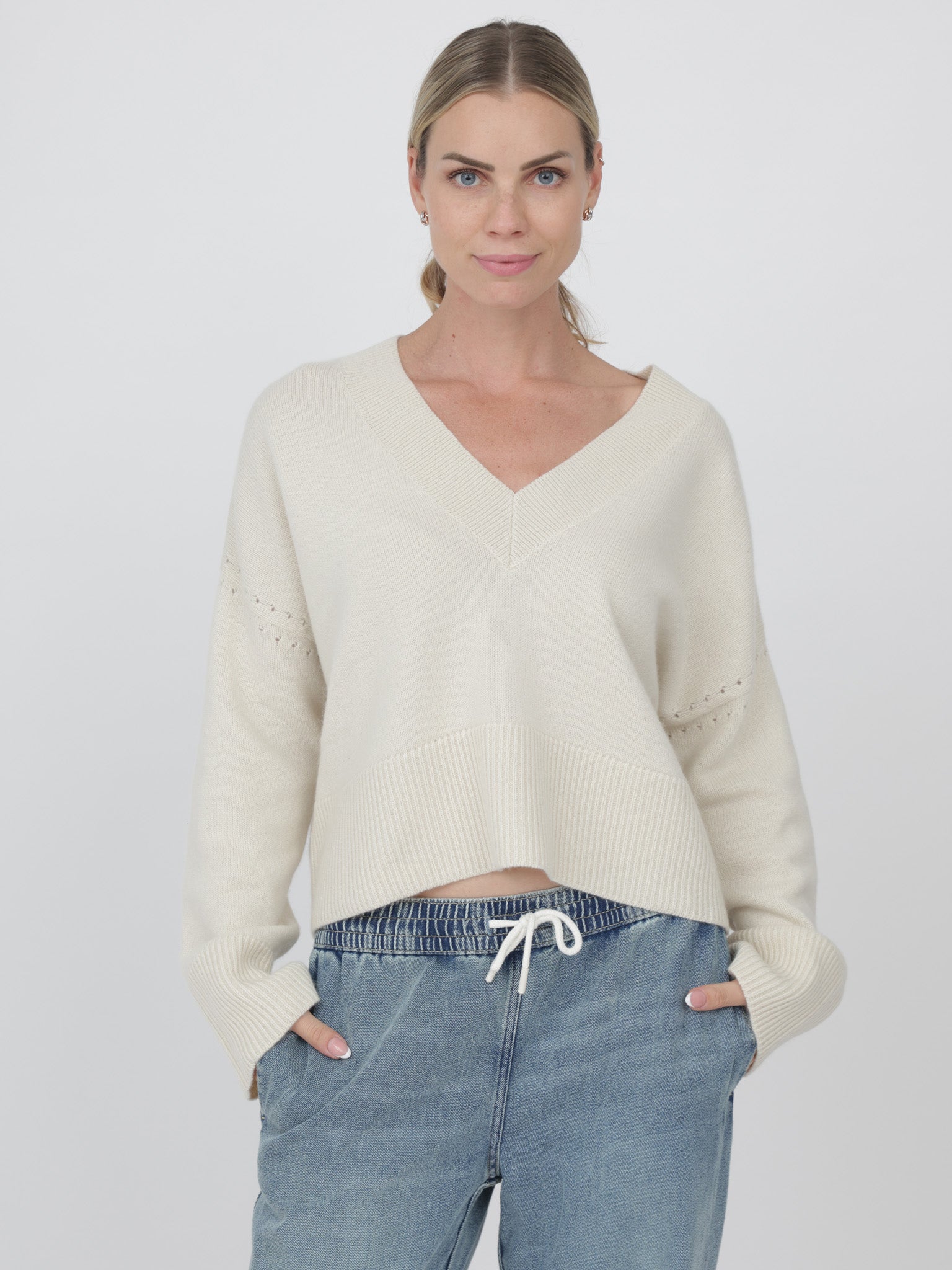 V-Neck Cashmere Sweater