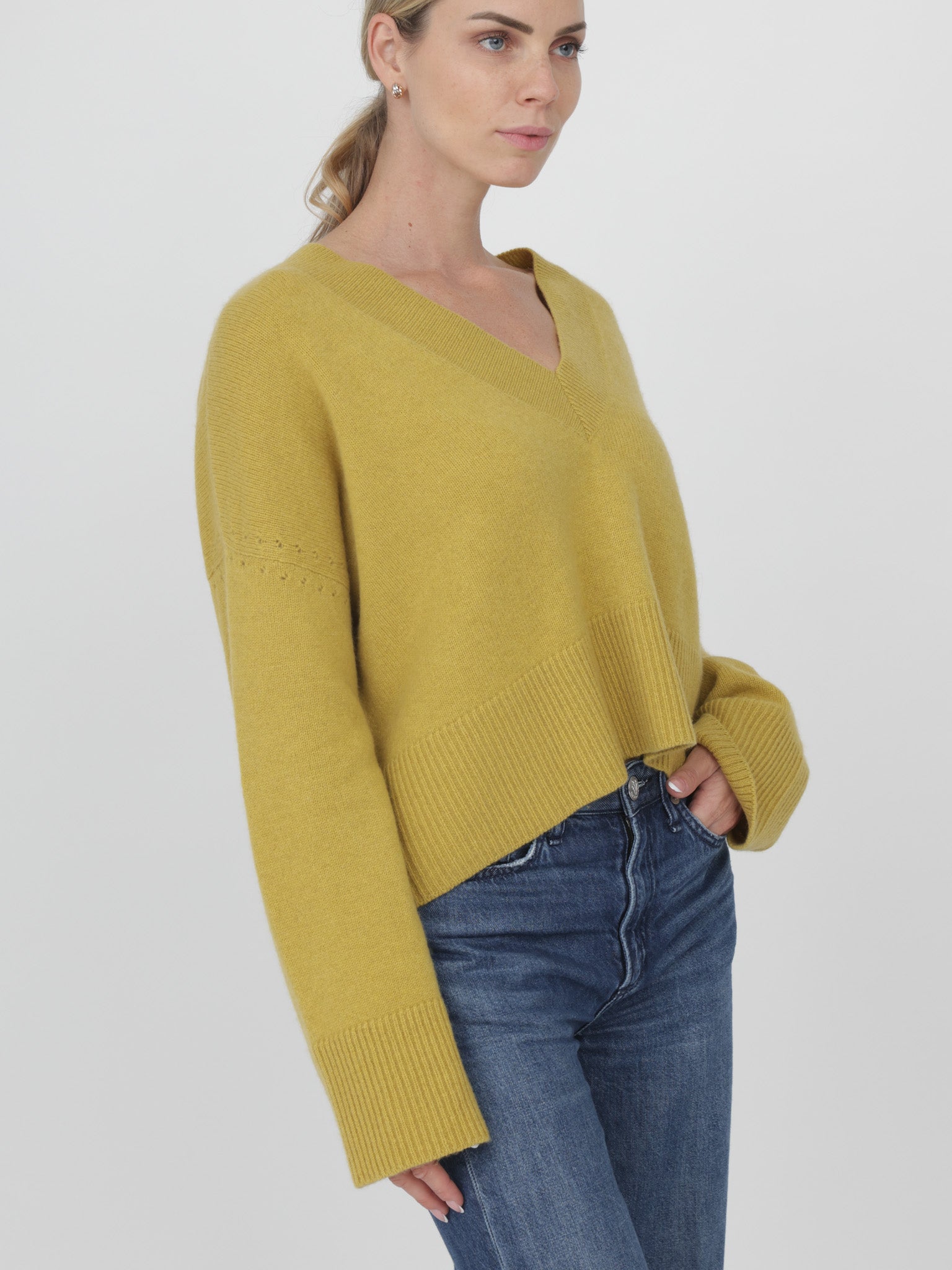 V-Neck Cashmere Sweater