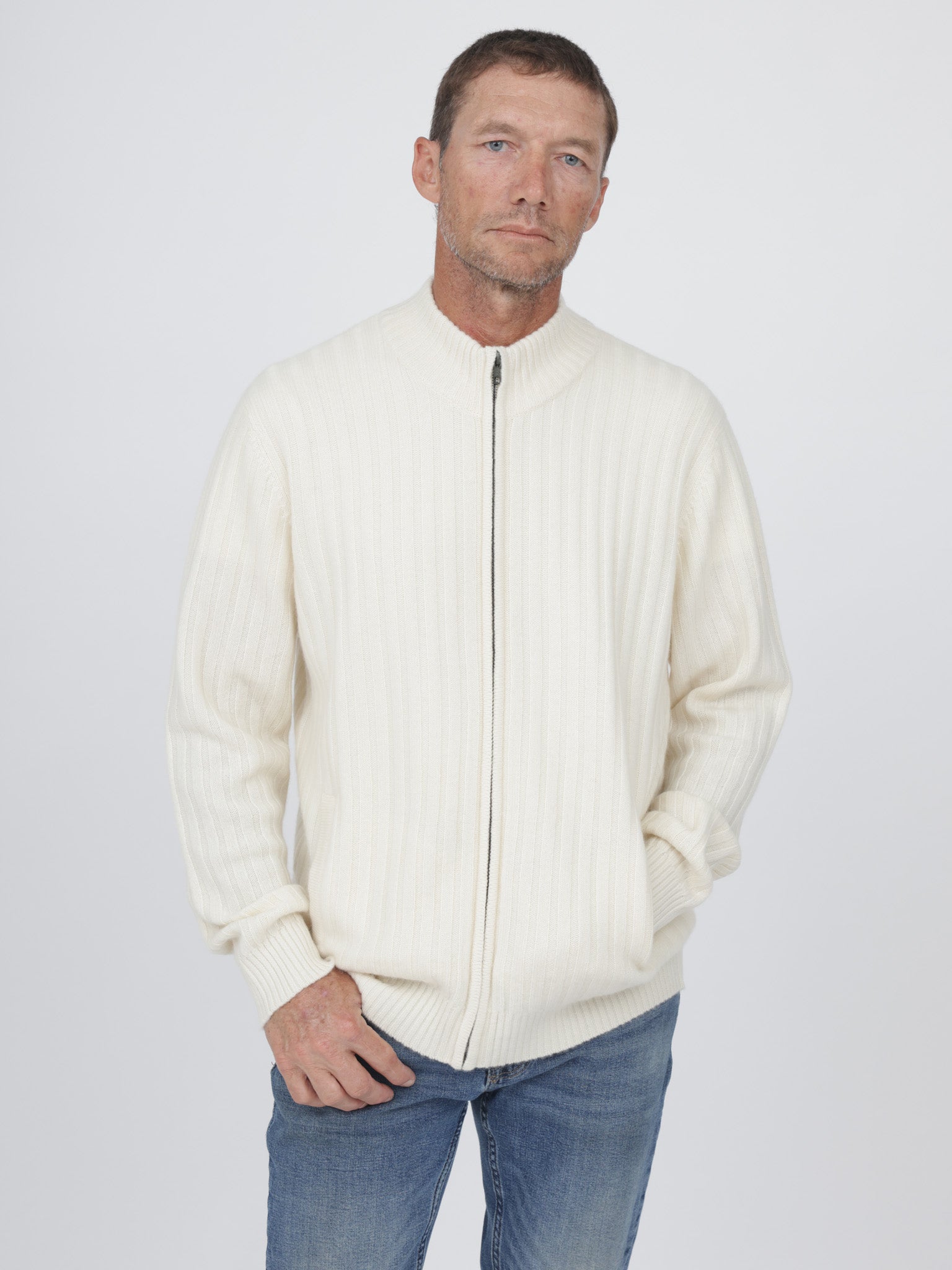 Men Cashmere Cardigan