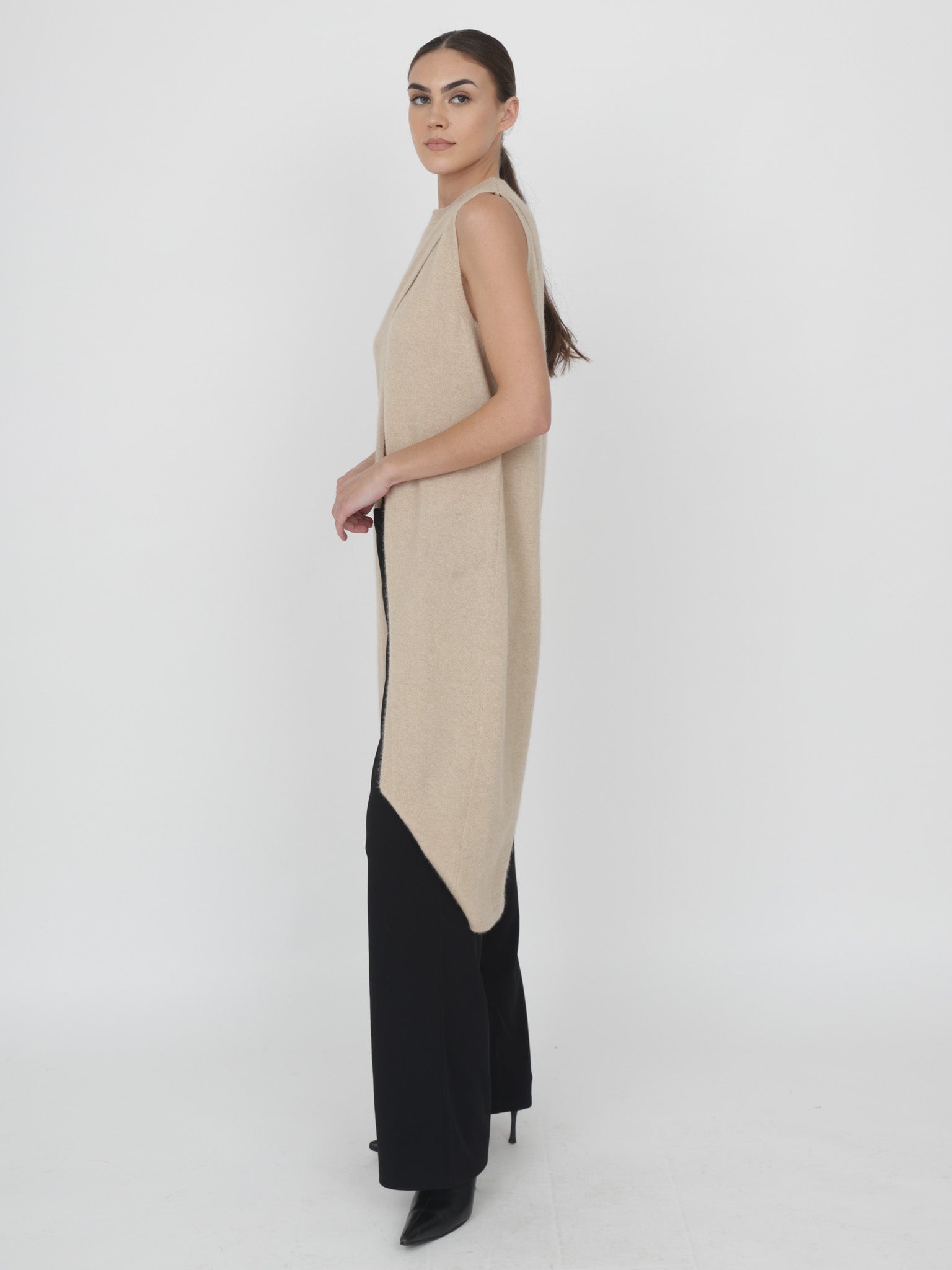 Cashmere Sleeveless Tunic