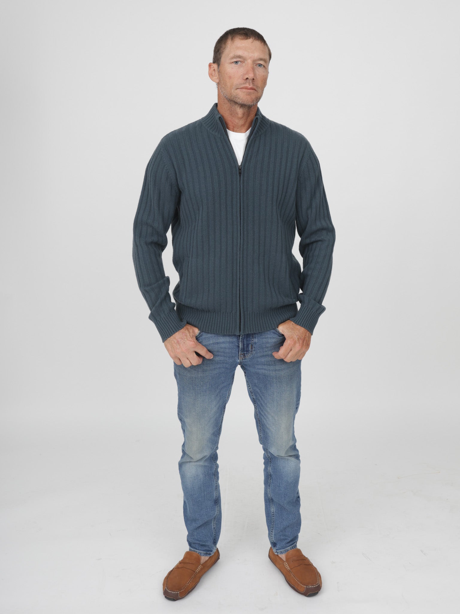 Men Cashmere Cardigan