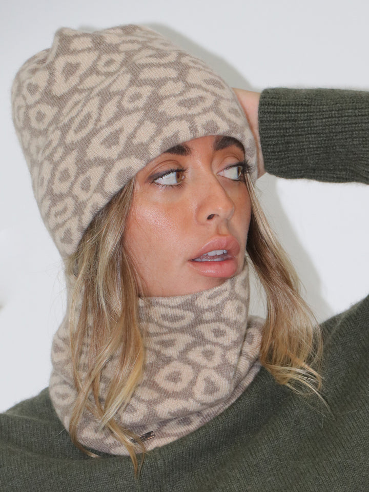 Leopard Print Gaiter #OAT