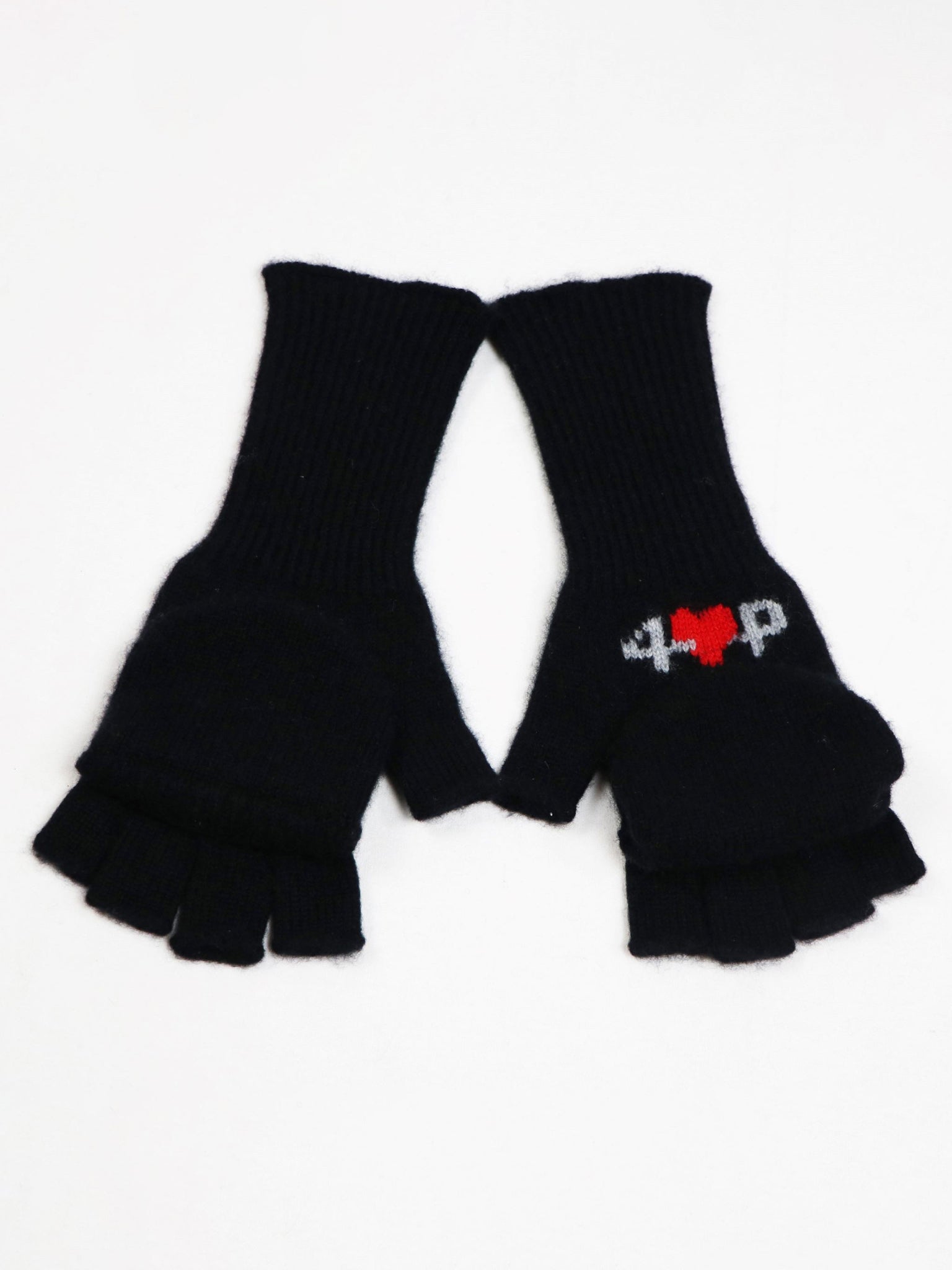 Fingerless Gloves/Mittens in Cashmere