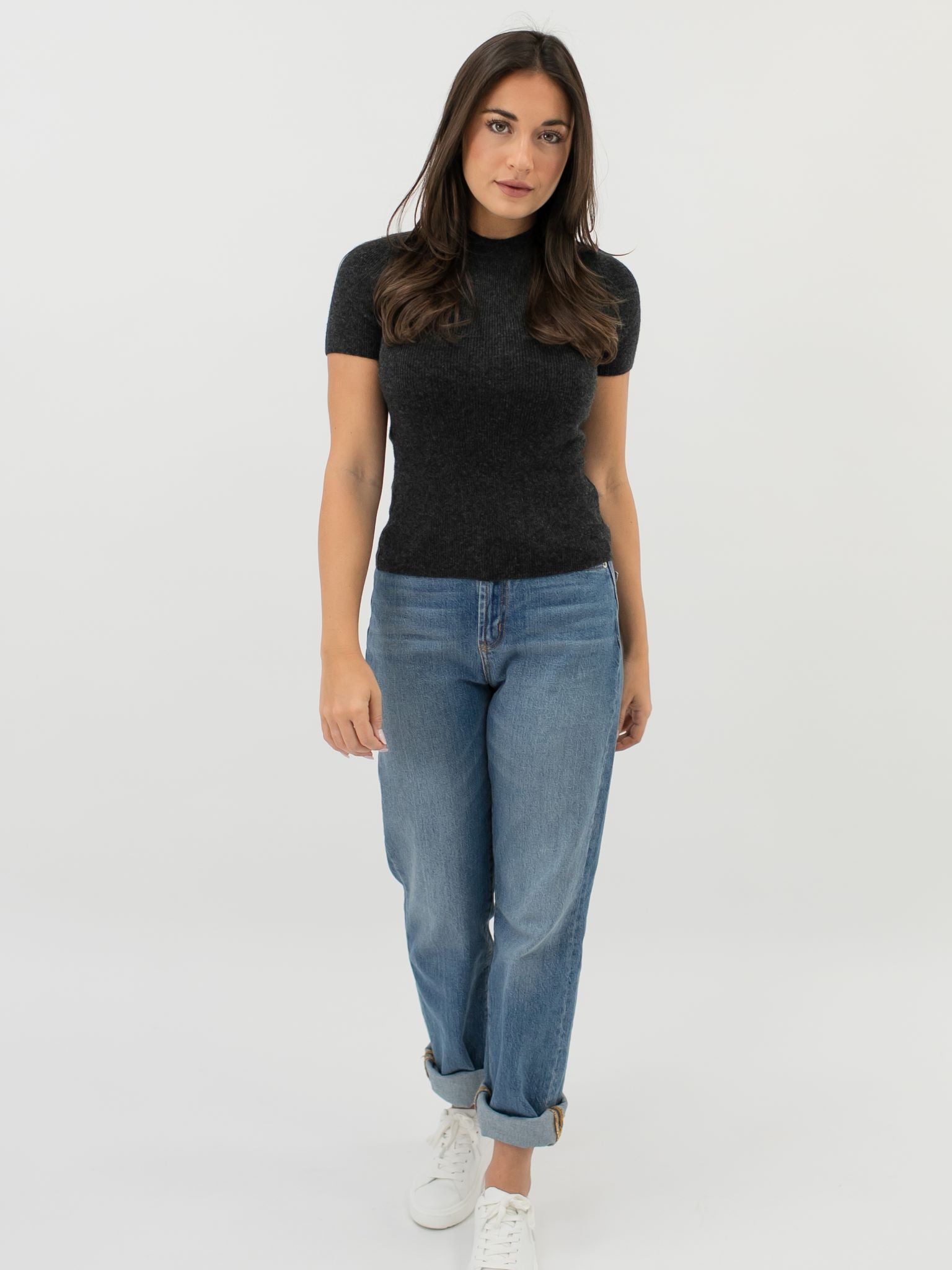 Fitted Cashmere T-Shirt