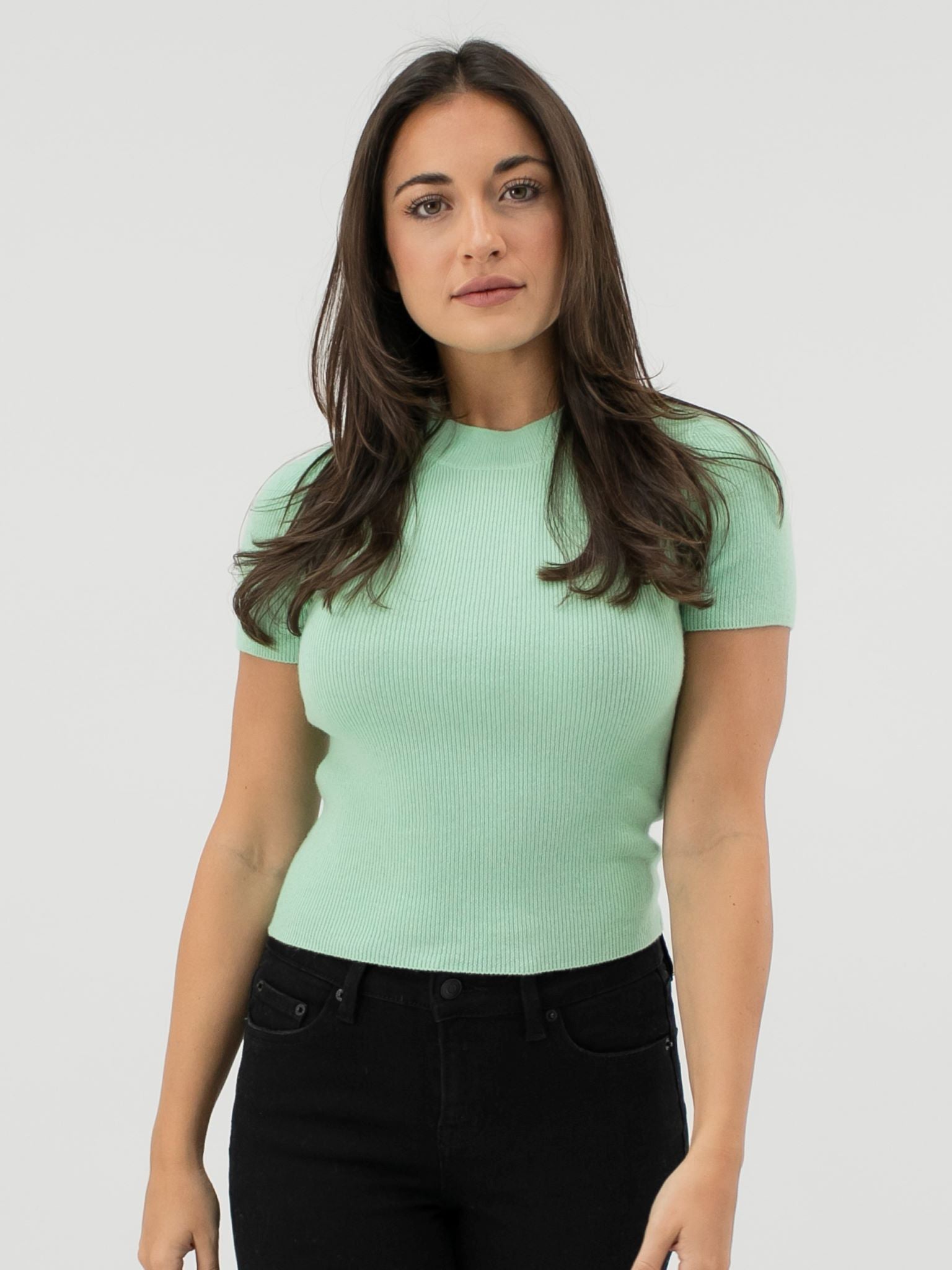 Fitted Cashmere T-Shirt